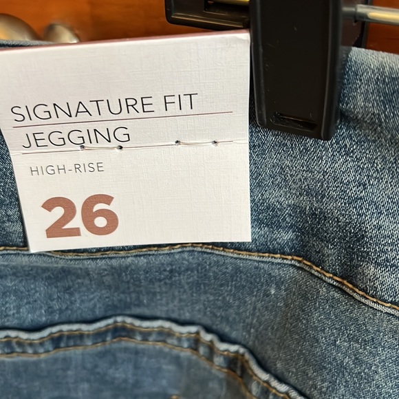 Brand new with tags Lane Bryant signature fit high rise jeggings size 26 - Picture 2 of 5